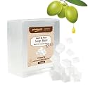 Clear Glycerin Soap Base, Melt and Pour Soap Base, Glycerin Soap Base, Vegetable, Easy to Cut, Soap Base for Soap Making, 2LB, Unscented