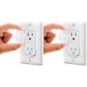 Clear Outlet Covers (100 Pack) Value Pack – Baby Safety Outlet Plug Covers – Durable &amp; Steady – Child Proof Your Outlets Easily