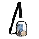 Clear Purses for Women Stadium, Clear Sling Bag Clear Bag Stadium Approved, Back Pack Crossbody Bags for Women Men