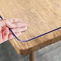 Clear Table Protector 14 x 24 Inch, 1.5mm Plastic Table Cover
