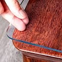 Clear Table Protector 14 x 24 Inch, 2mm Plastic Table Cover