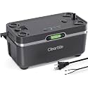 Cleartide Condensate HVAC Pump, Ultra-Quiet 25dB, 1/30 HP 144 GPH, Automatic Condensate Removal Pump with Safety Switch for Air Conditioner/Furnace/Dehumidifier/Ice Machine, 27.8FT Head Height