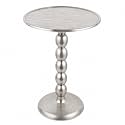 CLEENTABLE Round Farmhouse End Table, 15x21