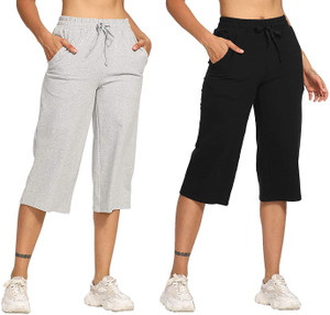 cleesh womens capri shorts women black grey capri
