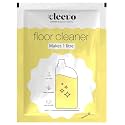 Cleevo Floor Cleaner Liquid 1L Refill Pack | Works on Tiles &amp; Marble Floors | Non-Toxic, Chlorine-Free, Kids &amp; Pet Safe (Zesty Lemon)