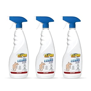 cleno herbal lizard repellent spray  completely herbal  made with camphor lavender oil amp eucalyptus oil  eco-friendly amp biodegradable  baby-safe skin-safe  450ml pack of 3 ready to use