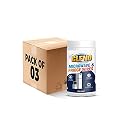 Cleno Microwave & Fridge Wet Wipes Removes Food & Grime Buildup, Quick Spot Cleaning for Shelves, Cooktops, Chrome, Electric Induction or Toaster - 50 Wipes (Ready to Use) (Pack of 10)