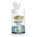Cleno Toilet Cleaning Wet Wipes For all Toilet Areas like Toilet Commode/Toilet Seats/Flush/Knobs/Wash-basin - 50 Wipes (Ready to Use)