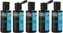 CLENZER BLISS Gel  - 75% Ethyl Alcohol, Aqua Fragrance - 100 ml X 5 Herbal Hand Sanitizer Bottle (5 x 100 ml)
