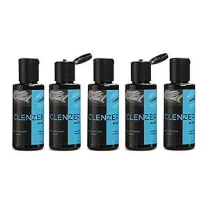 bliss herbal hand sanitizer gel - 75 ethyl alcohol kills 999 bacteria amp germs prevents skin dryness signature aqua fragrance no parabens no sulphates no color - 100 ml pack of 5