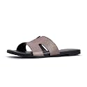 CLEO By Khadim39s Synthetic Grey Slip-On Flats