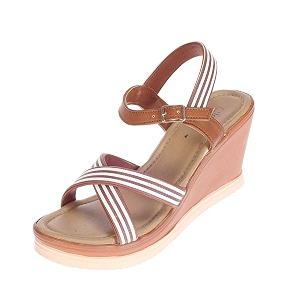 CLEO by Khadims Womens Faux Leather Wedges