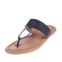 Cleo Women Black Fashion Slippers-5 UK (38 EU) (6 US) (275256275)