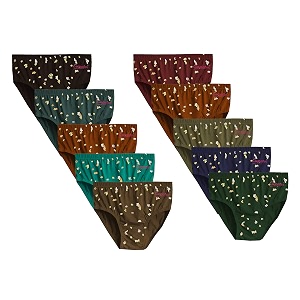 Clever Creations Cupatex Cotton Hipster PantiesPack of