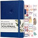 Clever Fox Prayer Journal with Prompts, Bible, Women, Teen, A5 Mystic Blue