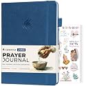Clever Fox Prayer Journal with Prompts, Bible, Women, Teen, B5 Mystic Blue