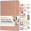Clever Fox Prayer Journal with Prompts, Bible, Women, Teen, A5 Rose Gold