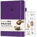 Clever Fox Prayer Journal with Prompts, Bible, Women, Teen, B5 Purple