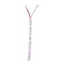 B-SAFE Twin Flat 1.0 Mm 2 Core Flexible Copper Wires &amp; Cables With Double Layer PVC Insulation (White) (30 Meter / 100 Feet)