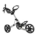 Clicgear Model 4.0 Golf Push Cart, 3-Wheel Foldable Walking Golf Cart
