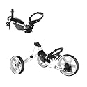 Clicgear Model 4.0 Golf Push Cart, 3-Wheel Foldable Walking Golf Cart