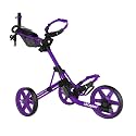 Clicgear Model 4.0 Golf Push Cart, 3-Wheel Foldable Walking Golf Cart