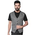 Click One Casual Uniform Striped Waistcoat For