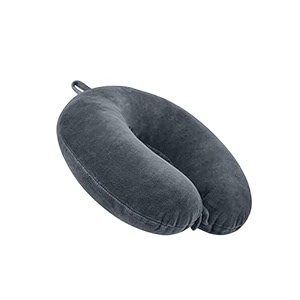 click2store neck pillow for travelling airplane travel pillow comfortable head rest neck holder pillow grey