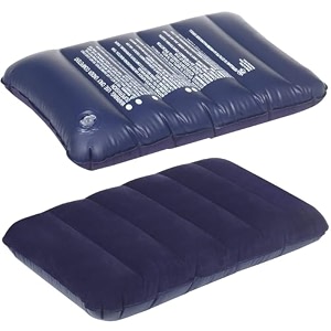 click2store velvet air pillow cushion sleeping bag backpacking pillow soft comfortable air inflatable travel pillow tourist pillow blue 2