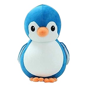 penguin soft toy 18cmcute plush kids animal penguin 18 cm blue