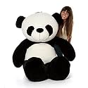 Soft Toys Long Soft Lovable Huggable Cute Giant Life Size Teddy Figure Child Safe Best for Birthday Gift Valentine Gift for Girlfriend 6 FEET Panda