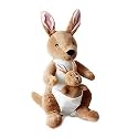 Soft Toys Long Soft Lovable hugable Cute Giant Life Size Teddy Figure Bear (30 cm Soft Toys, Kangaroo with Baby) Lovely Teddy Figure