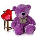 Soft Toys Long Soft Lovable Huggable Cute Giant Life Size Teddy Figure Child Safe Best for Birthday Gift Valentine Gift for Girlfriend 6.5 FEET Purple