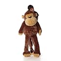 Soft Toys Long Soft Lovable hugable Cute Giant Life Size Teddy Figure Bear (4 feet Monkey, Dark Brown) Lovely Teddy Figure