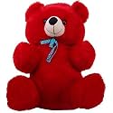 Soft Toys Long Soft Lovable Huggable Cute Giant Life Size Teddy Figure Child Safe Best for Birthday Gift Valentine Gift for Girlfriend 2 FEET RED