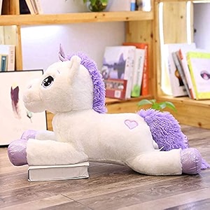 soft toys unicorn plush toys giant size unicorn stuffed animal horse toy soft unicornio peluche doll gift children white 75cm