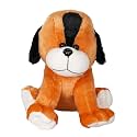 Softness Long Soft Lovable hugable Cute Giant Life Size Teddy Bear (30 cm Dog Softness, Brown)