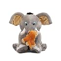 Softness Long Soft Lovable hugable Cute Giant Life Size Teddy Bear (ELEPAHNT with Monkey, Grey)