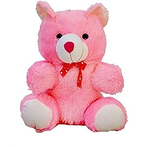 softness long soft lovable huggable cute giant life size teddy bear easly washable 100 child safe best gift for birthday gift valentine gift for girlfriend 2 feet pink