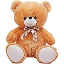 Softness Long Soft Lovable Huggable Cute Giant Life Size Teddy Bear easly Washable 100% Child Safe Best Gift for Birthday Gift Valentine Gift for Girlfriend 2 FEET Brown