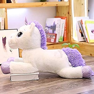 softness unicorn plush toys giant size unicorn stuffed animal horse toy soft unicornio peluche doll gift children white 100cm