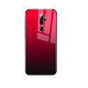 ClickAway A5 2020 Glass Case, Luxurious Soft Edge Protective TPU Bumper Stunning Design Glass Back Cover for A5 2020 -(Red) CA1924 (Please Check Your Phone Model Before Buying