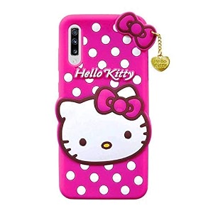 clickaway back cover samsung galaxy a70a70s hello kitty 360 degree protection soft silicon rubber bumper back hello kitty back cover samsung galaxy a70a70s - pink please check your phone model before buying