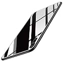 ClickAway Back Cover Vivo S1 Series - Luxurious Toughened Glass with Shockproof TPU Hard Bumper Back Glass Back Cover Vivo S1 - Black Glass (Please Check Your Phone Model Before Buying