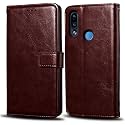 Back Cover Vivo V9, V9 Pro/V9 Youth Vintage Leather Flip Cover Case for | Inner TPU | Foldable Stand | Wallet Card Slots Vintage Flip Cover Vivo V9, V9 Pro/V9 Youth - Brown Flip (Please check your phone model before buying
