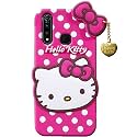 ClickAway Back Cover Vivo Z1 Pro Hello Kitty 360 Degree Protection Soft Silicon Rubber Bumper Back Hello Kitty Back Cover Vivo Z1 Pro - Pink Kitty (Please Check Your Phone Model Before Buying