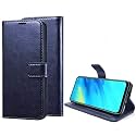 Flip Cover for Itel A25 Pro Flip Case | Magnetic Closure | Shock Proof Wallet Flip Cover |Shining Blue (Please Check Your Phone Model Before Buying