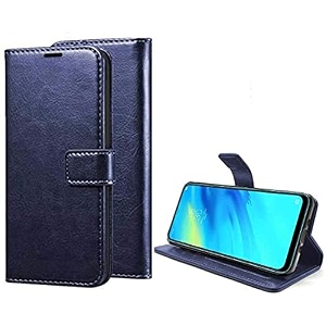 clickaway flip cover for oppo f3 diwali limited edition mobile phone case  leather finish  magnetic closure  shock proof wallet mobile phone cover -shining blue please check your phone model before buying