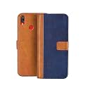 Flip Cover for Redmi Note 7 Pro || Genuine Leather with Viewing Stand &amp; 3 Card Holder || (Antique Double Shade) Multi-Coloured (Please Check Your Phone Model Before Buying