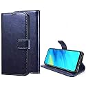 ClickAway Flip Cover for Techno Power 2 Mobile Phone Case | Leather Finish | Magnetic Closure | Shock Proof Wallet Mobile Phone Cover -Shining Blue (Please Check Your Phone Model Before Buying